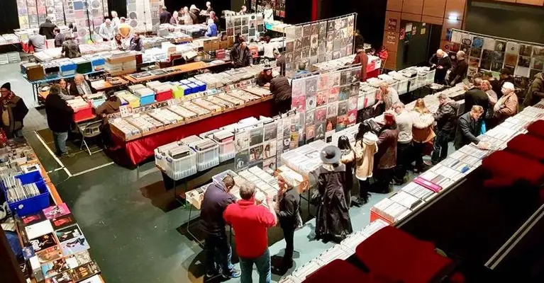 Bourse aux vinyles