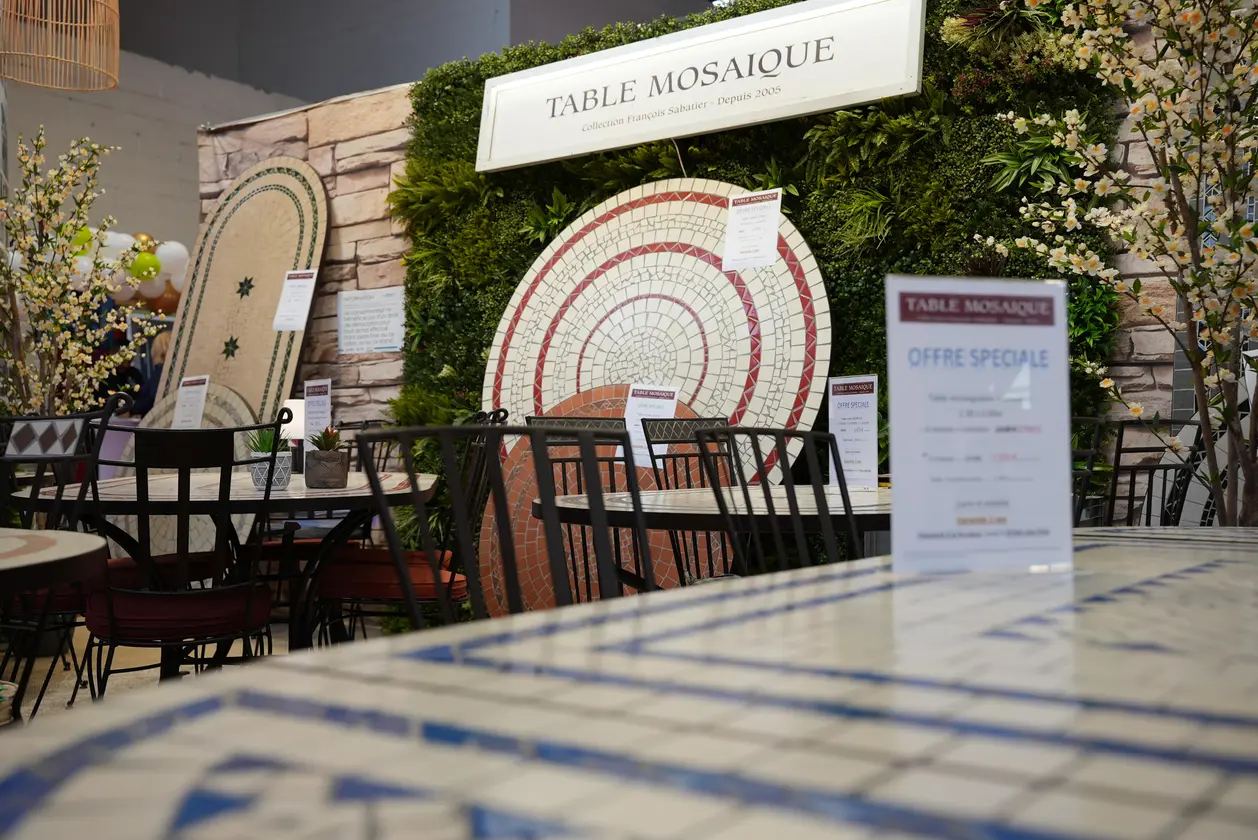 Table mosaïque 